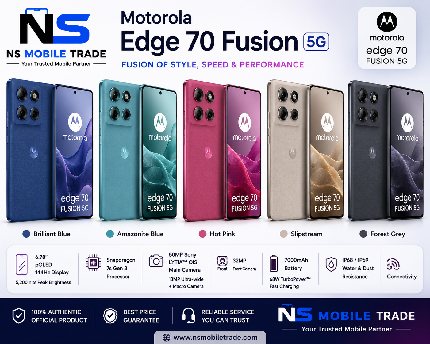 Motorola Edge 70 Fusion 5G Motorola Edge 70 Fusion 5G