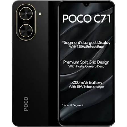 POCO POCO C71( 6GB/128 GB) poco poco c71